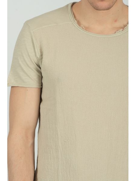 XAGON MAN t-shirt VUZ440 beige XAGON MAN - 5