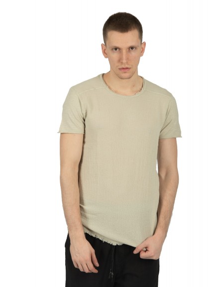 XAGON MAN t-shirt VUZ440 μπεζ XAGON MAN - 9