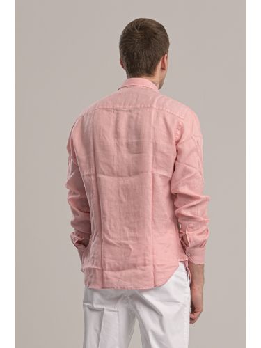 GIANNI LUPO πουκάμισο PG658 ροζ