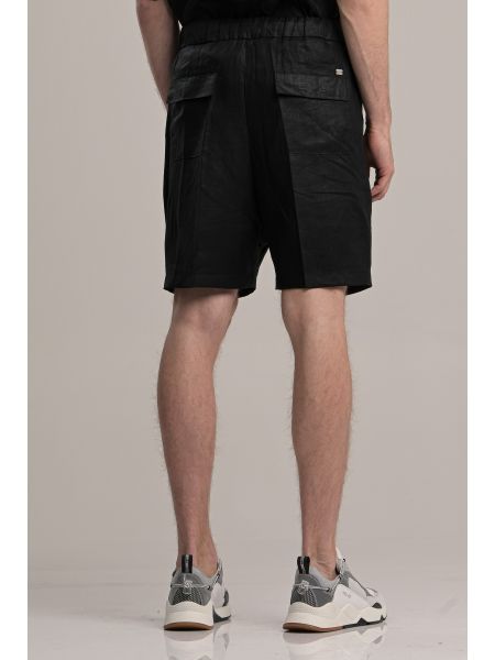 I AM BRIAN βερμούδα chino BE1265 μαύρη I AM BRIAN - 3