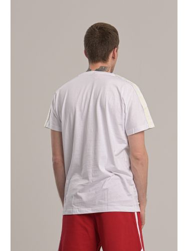 KAPPA t-shirt 304S7M0 A08 λευκό