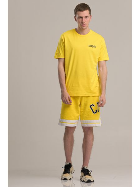 COMME DES FUCKDOWN t-shirt CDFU718 yellow COMME DES FUCKDOWN - 4