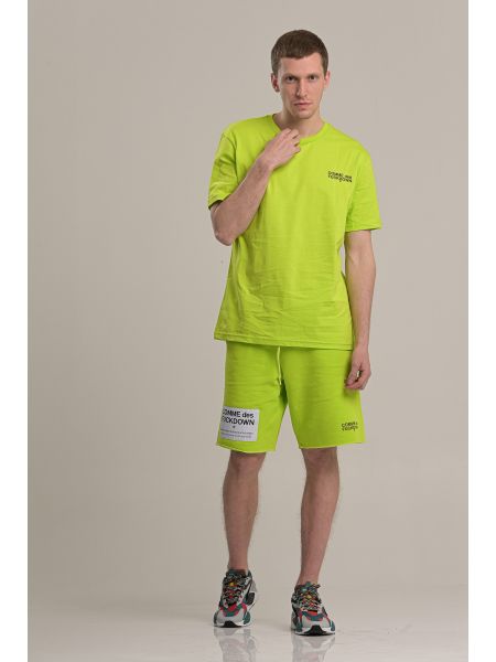 COMME DES FUCKDOWN t-shirt CDFU718 πράσινο COMME DES FUCKDOWN - 4