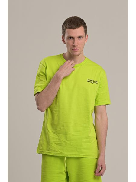 COMME DES FUCKDOWN t-shirt CDFU718 green
