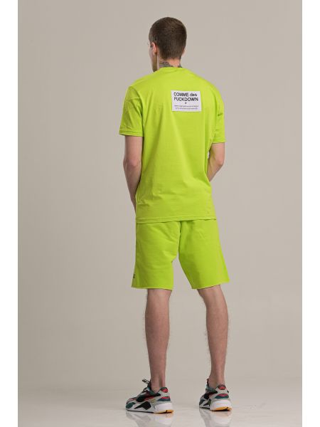 COMME DES FUCKDOWN t-shirt CDFU718 πράσινο COMME DES FUCKDOWN - 5