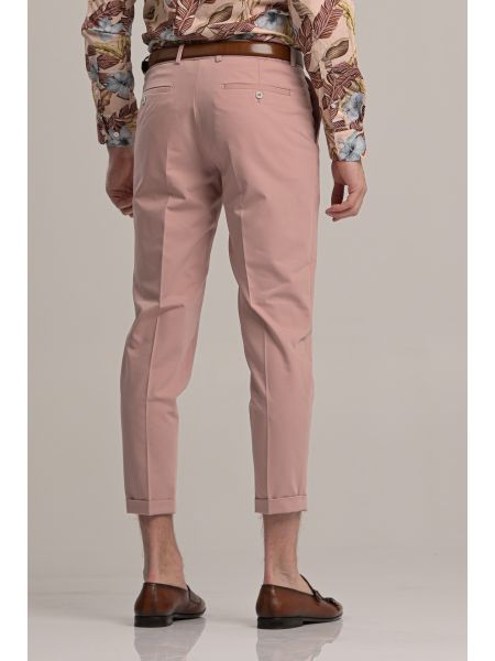 GUARDAROBA παντελόνι chino GZR-280/06 ροζ GUARDAROBA - 2