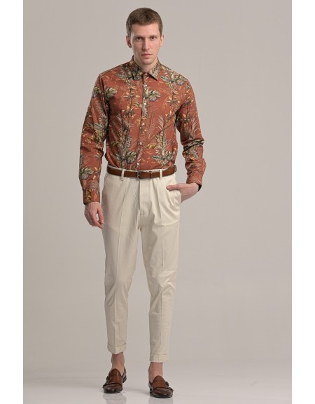 I AM BRIAN pants chino PA1252 ecru I AM BRIAN - 4