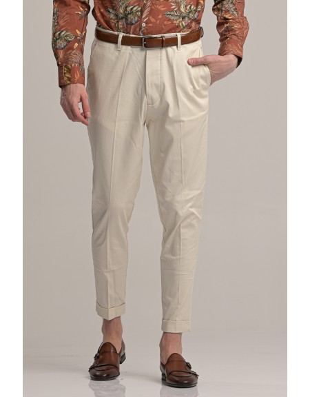 I AM BRIAN pants chino PA1252 ecru I AM BRIAN - 1