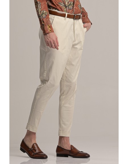I AM BRIAN pants chino PA1252 ecru I AM BRIAN - 3