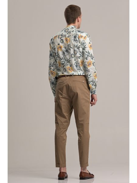 I AM BRIAN pants chino PA1252 brown I AM BRIAN - 5