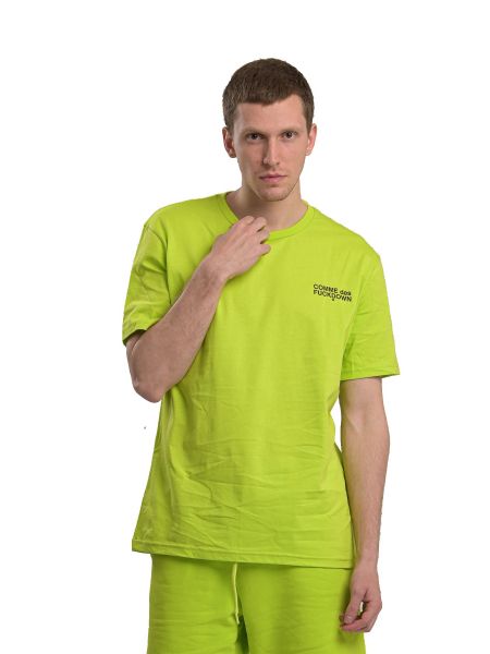 COMME DES FUCKDOWN t-shirt CDFU718 πράσινο COMME DES FUCKDOWN - 6