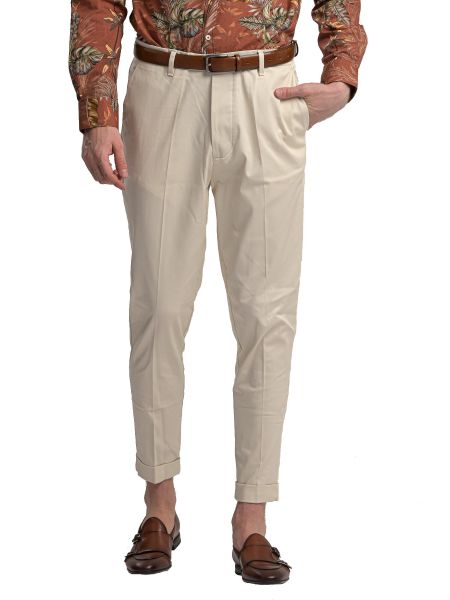 I AM BRIAN pants chino PA1252 ecru I AM BRIAN - 7