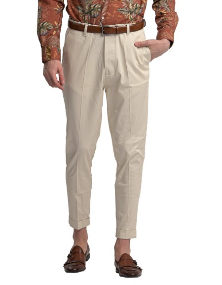 I AM BRIAN pants chino PA1252 ecru I AM BRIAN - 7