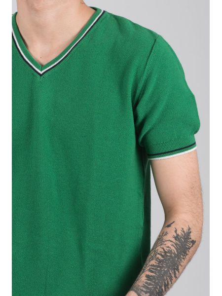GIANNI LUPO t-shirt thread BW625 green GIANNI LUPO - 5