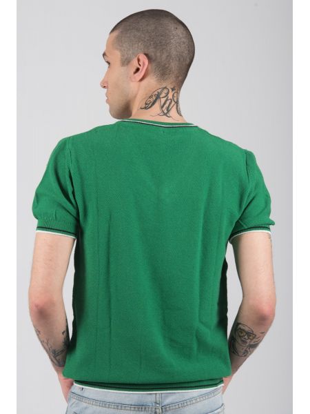 GIANNI LUPO t-shirt thread BW625 green GIANNI LUPO - 2