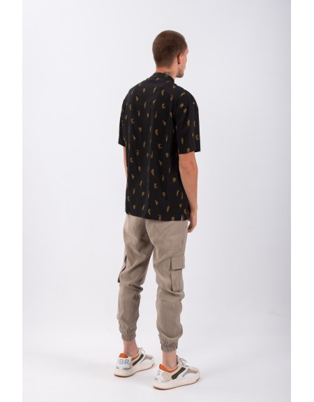 P/COC pants cargo P1052 beige P/COC - 5