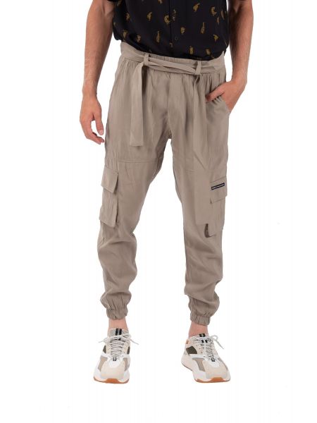 P/COC pants cargo P1052 beige P/COC - 7