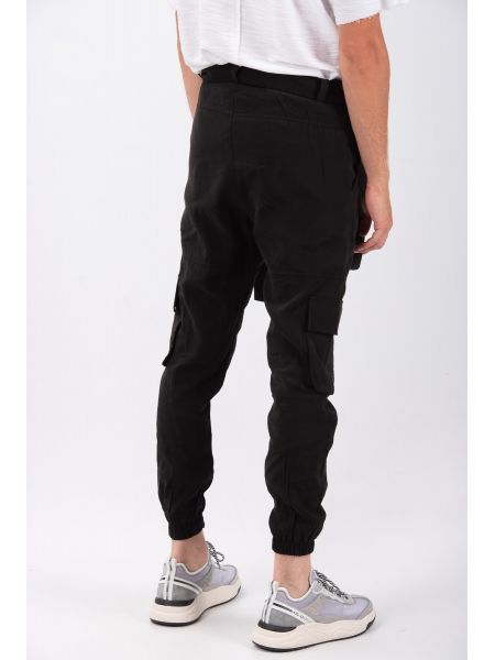 P/COC pants cargo P1052 black P/COC - 2
