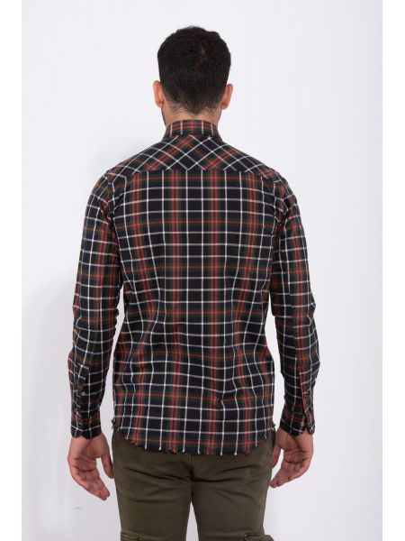 OUTCOME shirt OT231Z black OUTCOME - 3