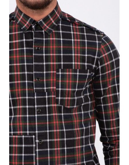 OUTCOME shirt OT231Z black OUTCOME - 4