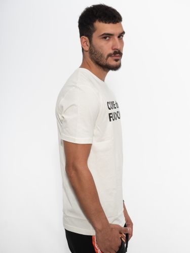 COMME DES FUCKDOWN t-shirt CDFU962 λευκό