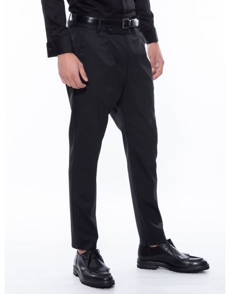 XAGON MAN παντελόνι chino PZR685 μαύρο XAGON MAN - 2