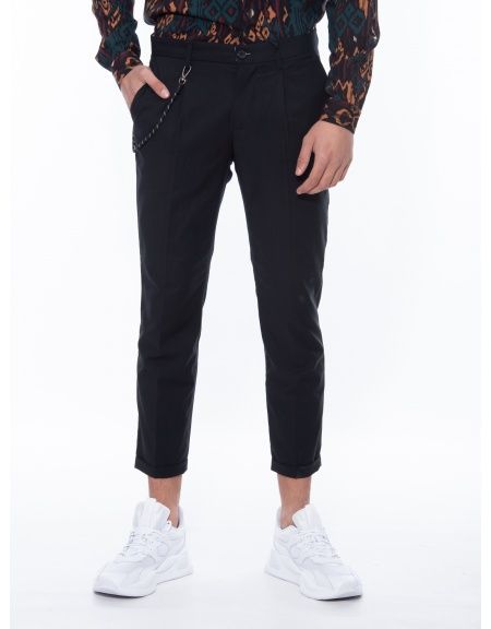 XAGON MAN chino παντελόνι PTELAF μαύρο XAGON MAN - 4