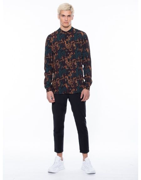 XAGON MAN chino παντελόνι PTELAF μαύρο XAGON MAN - 7