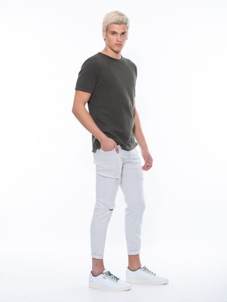 XAGON MAN jean CR3910 εκρού XAGON MAN - 7