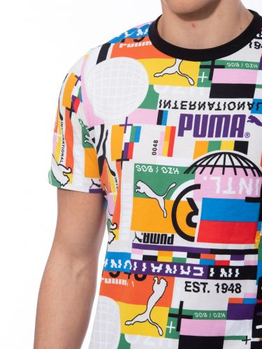 puma t shirt multicolor