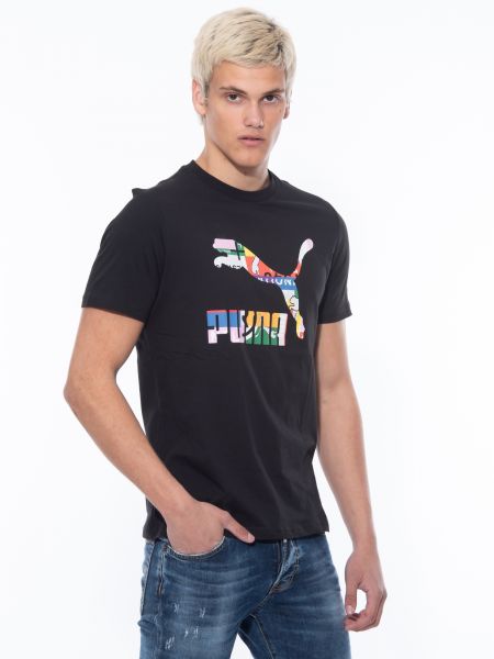 PUMA T-shirt 599804 51 International Μαύρο PUMA - 2