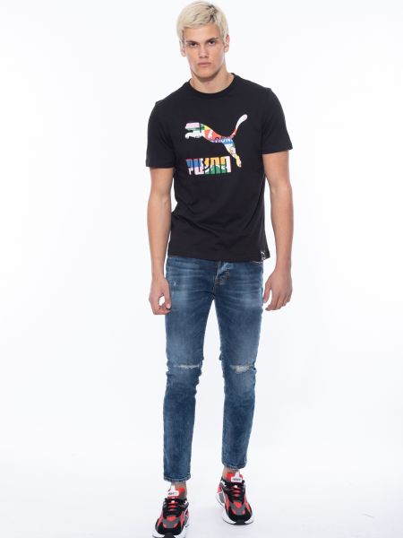 PUMA T-shirt 599804 51 International Μαύρο PUMA - 8