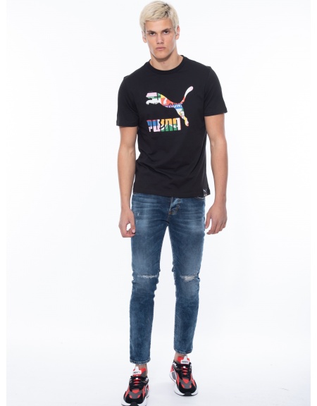 PUMA T-shirt 599804 51 International Μαύρο PUMA - 8