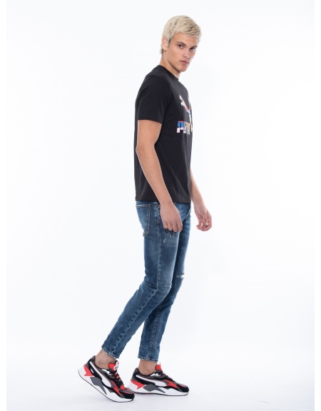 PUMA T-shirt 599804 51 International Μαύρο PUMA - 9