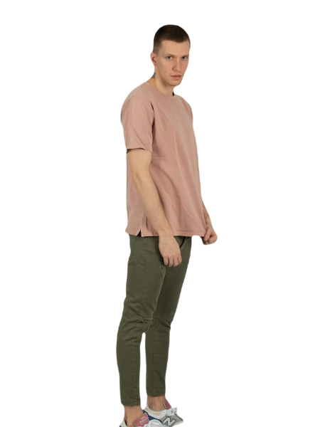 TIGHA t-shirt BERNARD 105224 σομόν TIGHA - 5