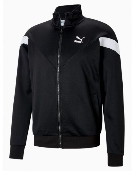 PUMA Ζακέτα 530102 01 Iconic MCS Track Μαύρο PUMA - 4