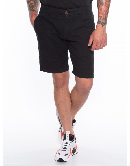 GABBA Chino Bermuda REEF LINEN P5301 Black GABBA - 1