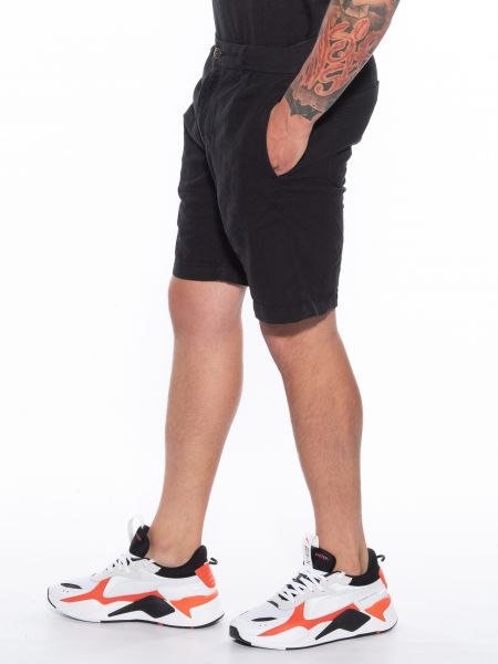 GABBA Chino Bermuda REEF LINEN P5301 Black GABBA - 4