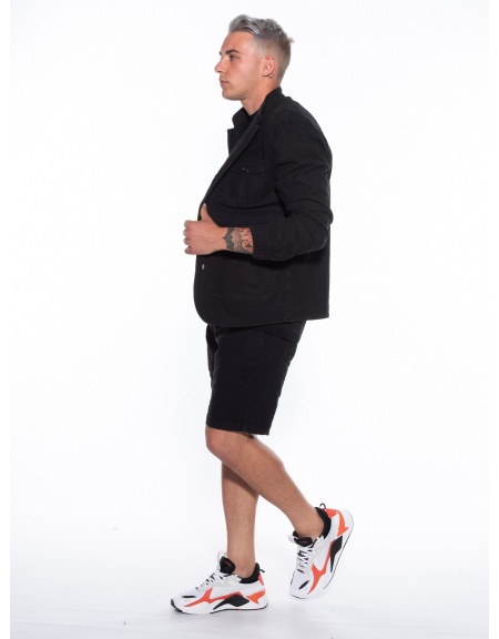 GABBA Chino Bermuda REEF LINEN P5301 Black GABBA - 6