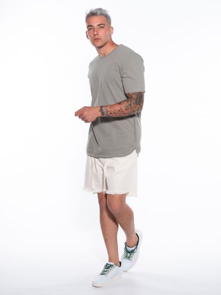 OVER-D Βερμούδα Chino OM805BR Εκρού OVER-D - 6