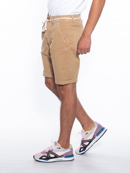 OVER-D Βερμούδα Chino OM700BR Μπεζ OVER-D - 4