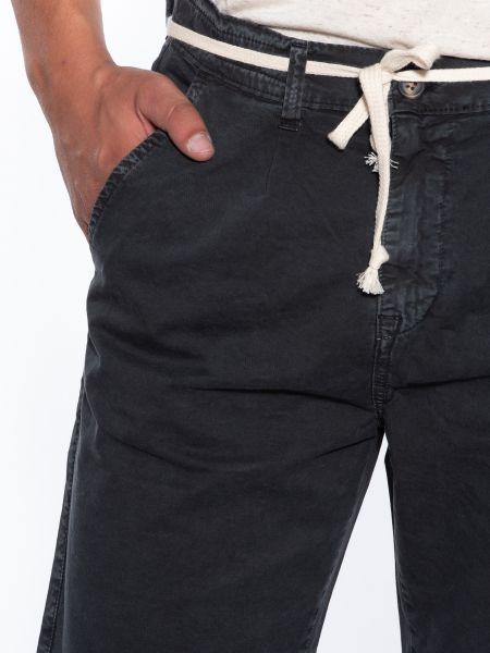 OVER-D Βερμούδα Chino OM700BR Μαύρο OVER-D - 5