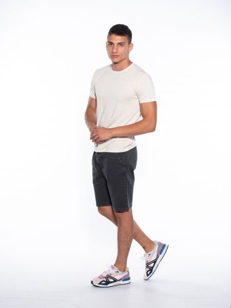 OVER-D Βερμούδα Chino OM700BR Μαύρο OVER-D - 9