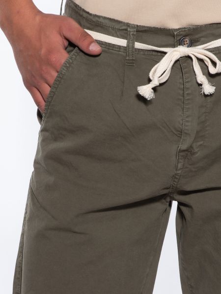 OVER-D Βερμούδα Chino OM700BR Χακί OVER-D - 5
