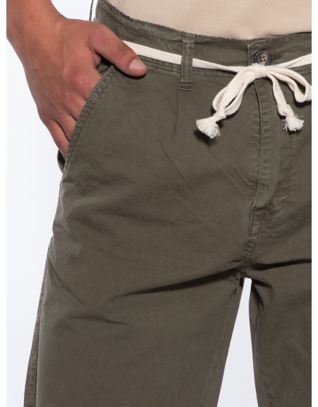 OVER-D Bermuda Chino OM700BR Khaki OVER-D - 5