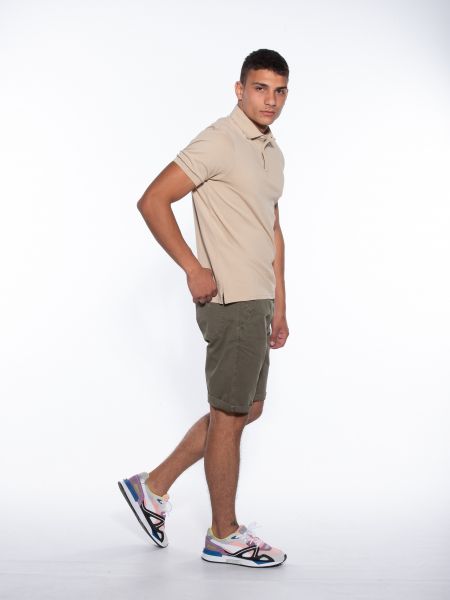 OVER-D Βερμούδα Chino OM700BR Χακί OVER-D - 8