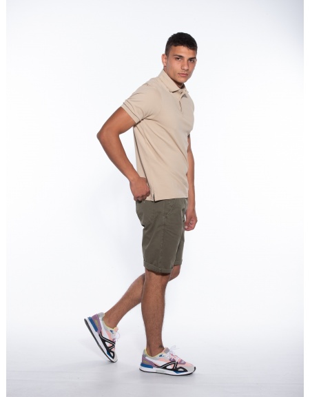 OVER-D Bermuda Chino OM700BR Khaki OVER-D - 8