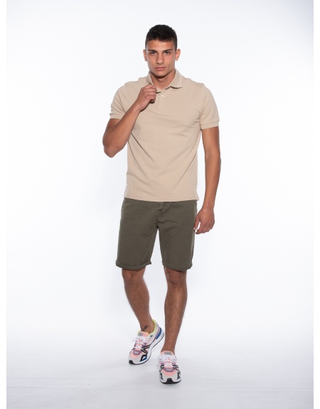 OVER-D Βερμούδα Chino OM700BR Χακί OVER-D - 6