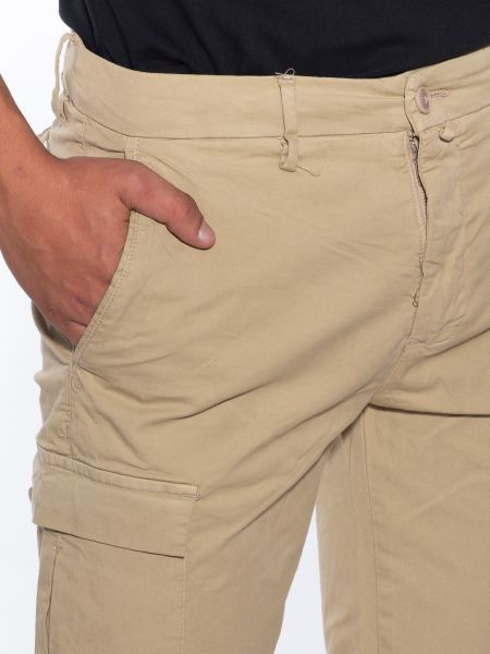 OVER-D Βερμούδα Cargo OM593BR Μπεζ OVER-D - 5