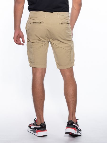 OVER-D Βερμούδα Cargo OM593BR Μπεζ OVER-D - 2